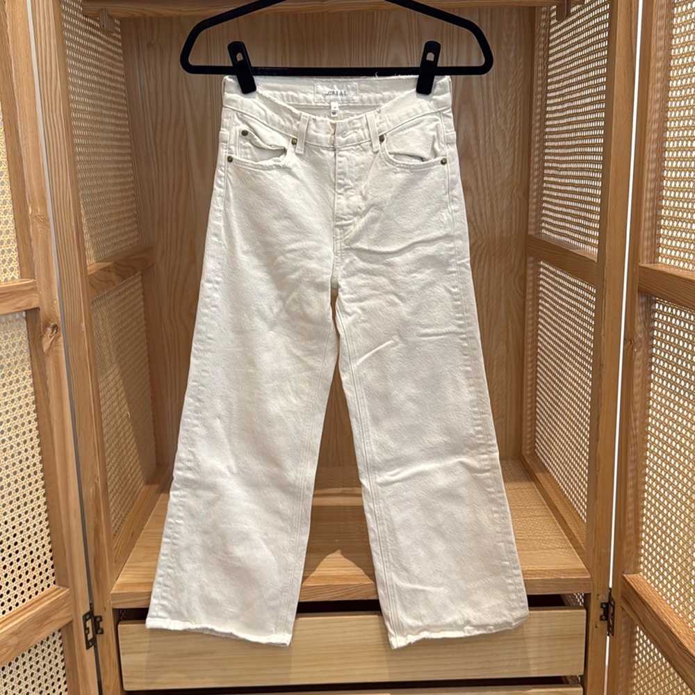 The Great Jeans - Size 24 - off white - wide leg